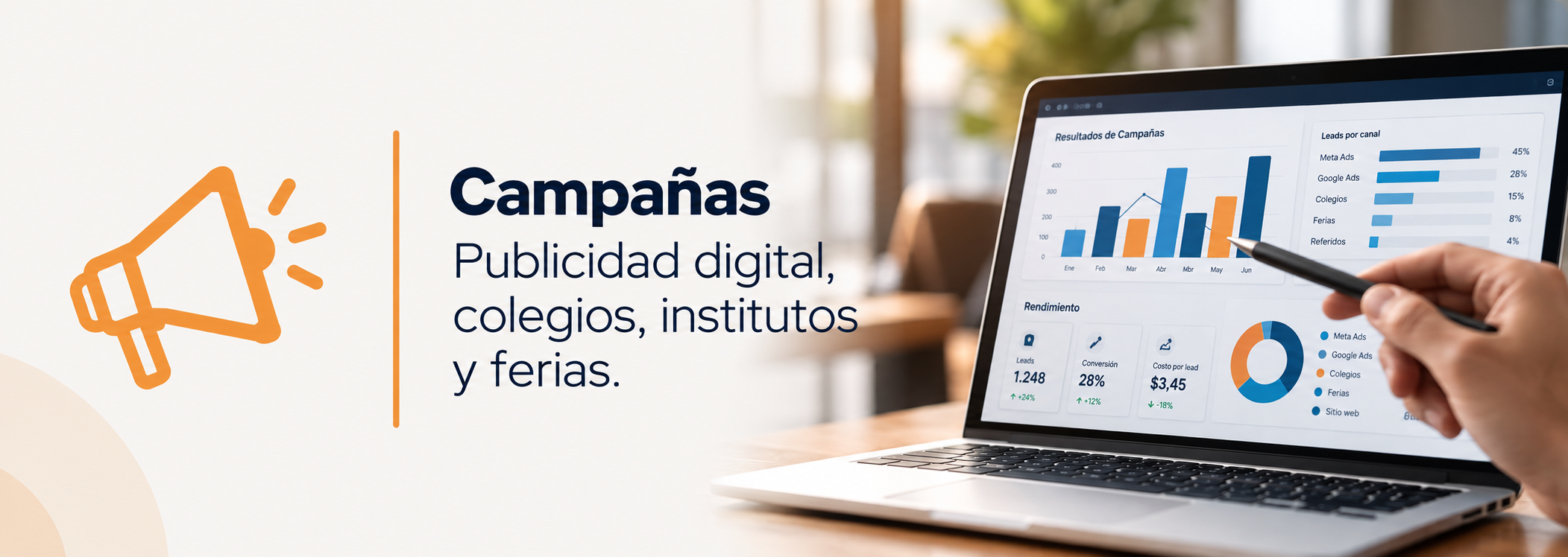 Campañas de marketing educativo y publicidad digital para instituciones educativas
